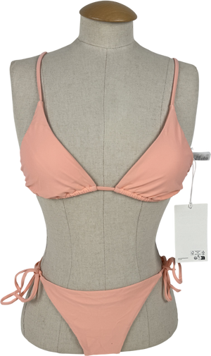 cos Pink Triangle Bikini Set UK 10