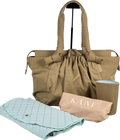 KAAI Mom  / Baby Changing Tote Bag - Sand Beige
