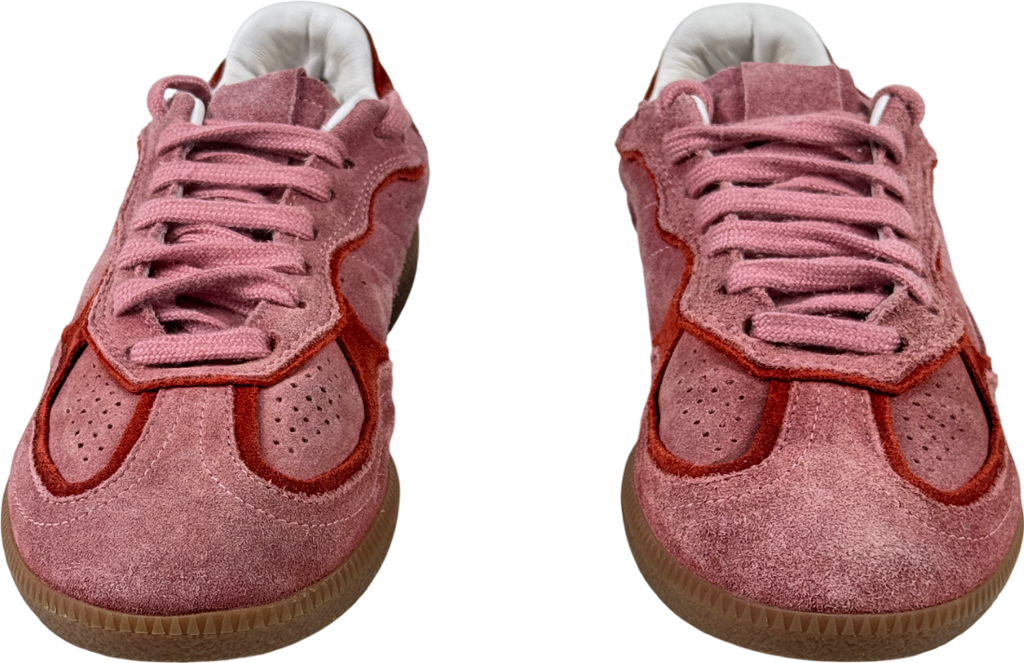 ALOHAS Tb.490 Pink Suede Trainers UK 4 EU 37 👠