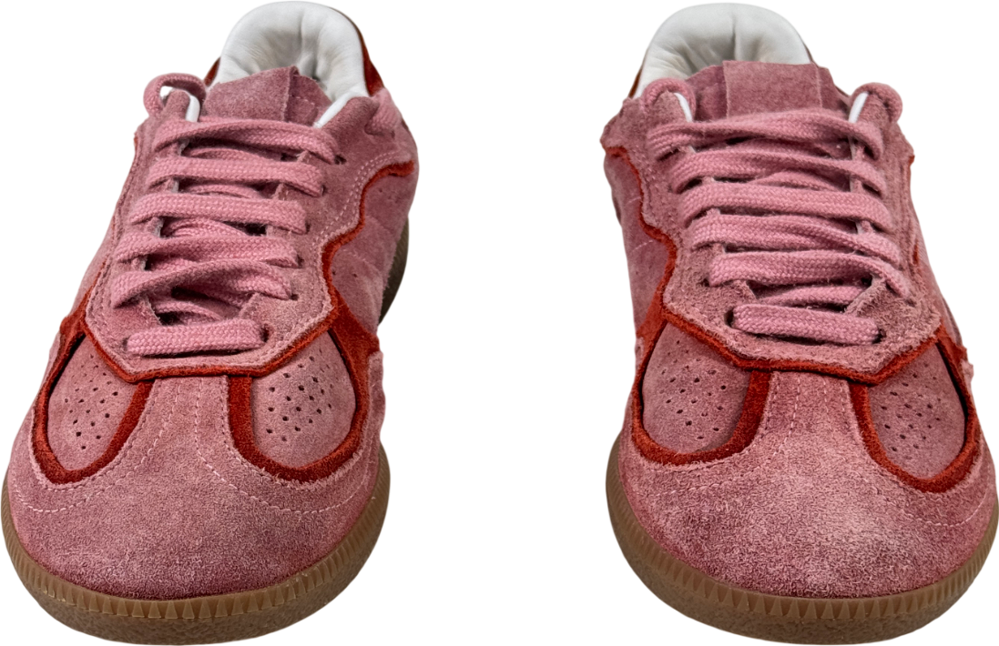 ALOHAS Tb.490 Pink Suede Trainers UK 4 EU 37 👠