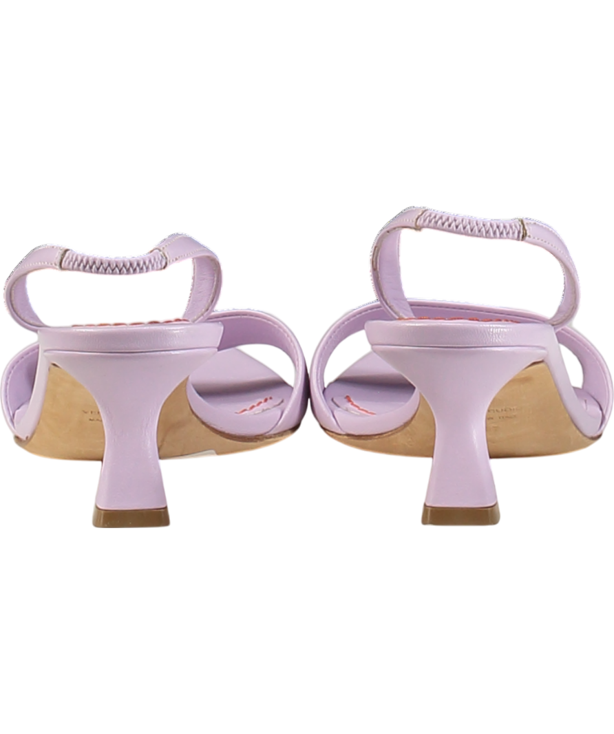 vero cuoio Purple Sandals Modello Orchid UK 4 EU 37 👠