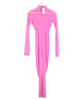 Mah-Jing Wong Pink Mesh Jumpsuit UK XS/S