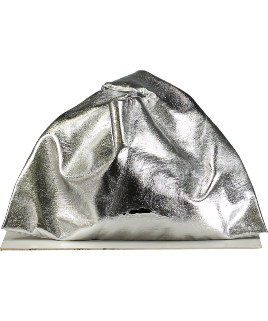 The Room Antwerp Metallic Silver Triangle Bag