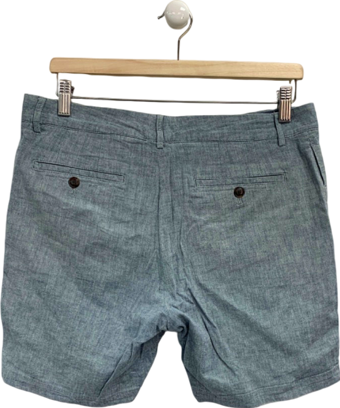 Club Monaco Blue Baxter Fit Shorts W30