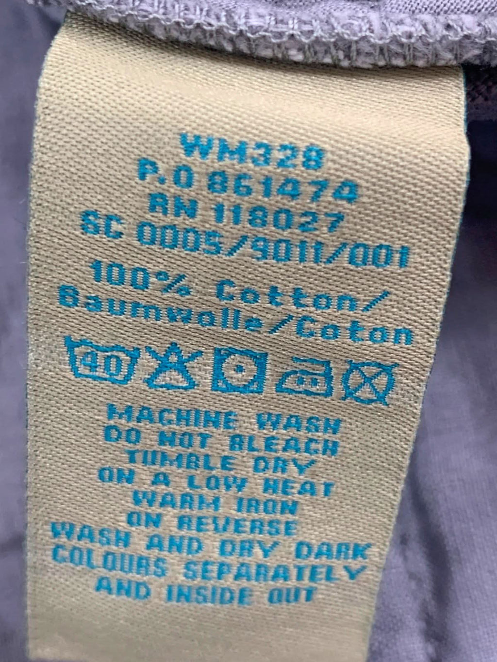 Boden Grey Corduroy Trousers UK 8P