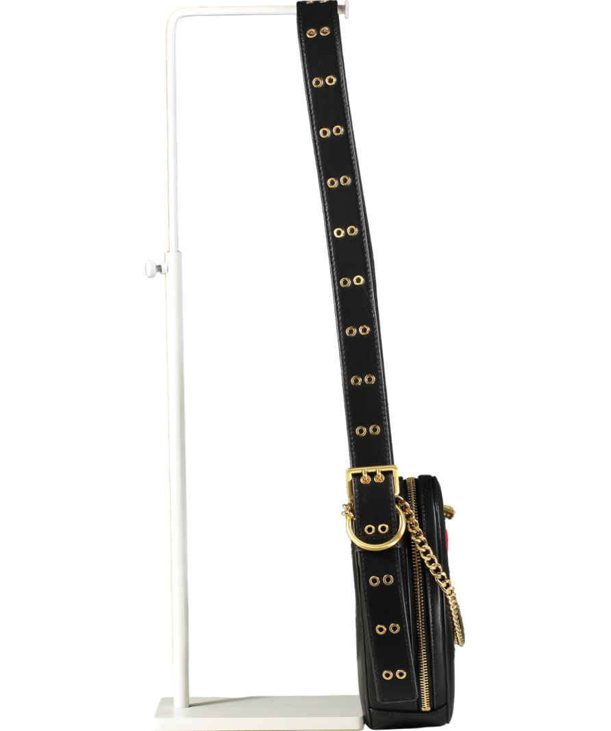 DKNY Black Heart Of NY Shoulder Bag - Black/gold