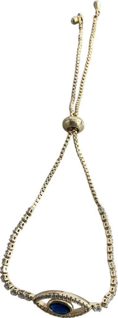 Una Vita Metallic Tennis Eye Bracelet UK S