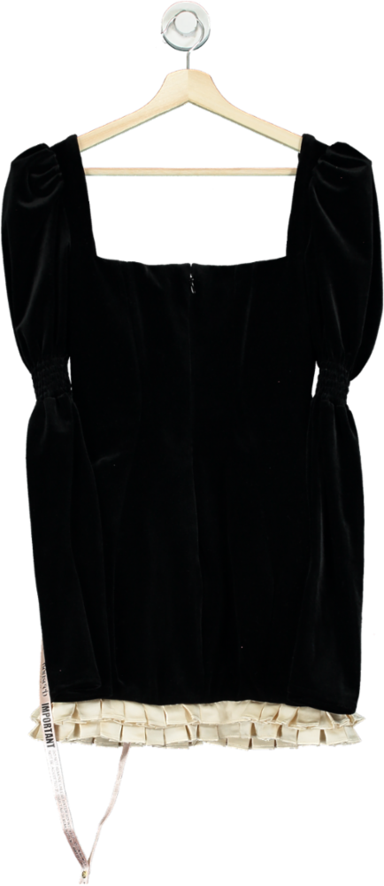 House of CB Black/Vintage Cream Azaria Dress UK S