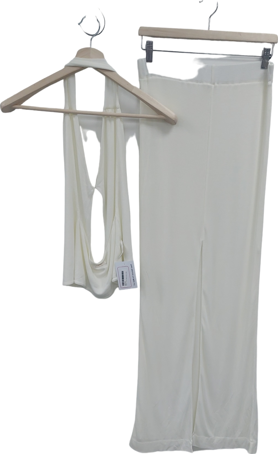 Etta Collection Cream Herodes Top And Maxi Skirt UK S