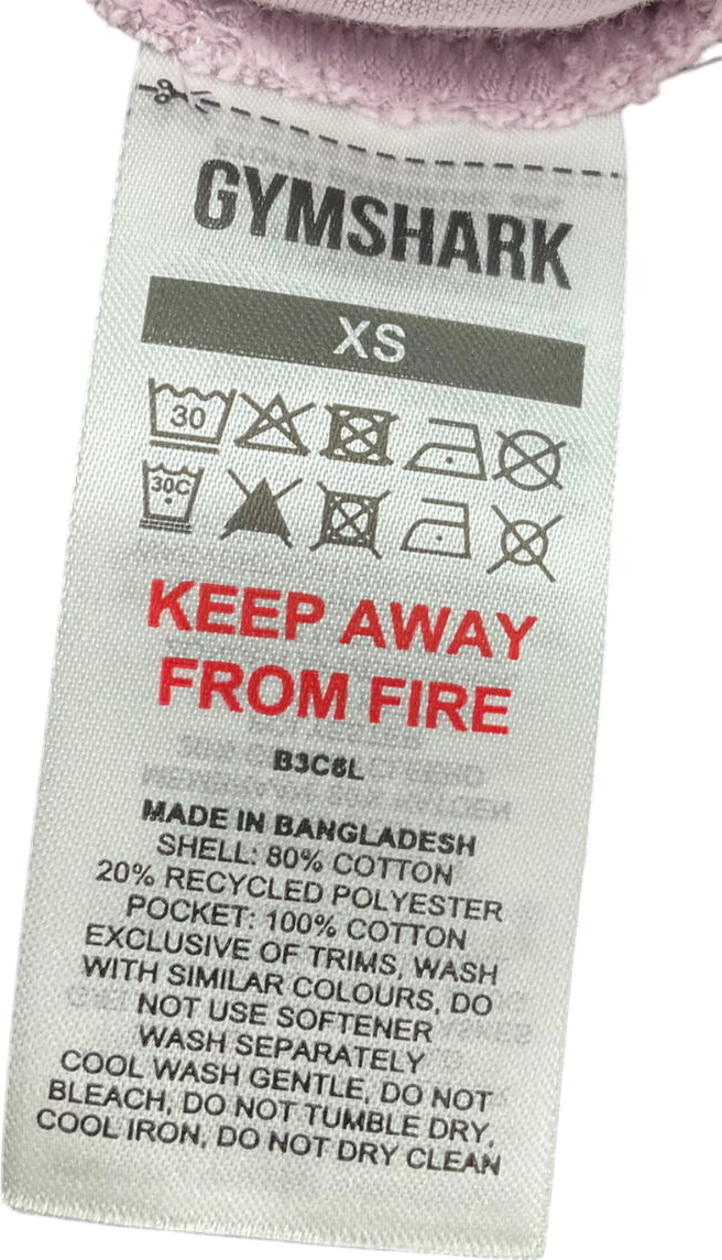 gymshark Purple Fleece Joggers UK XS