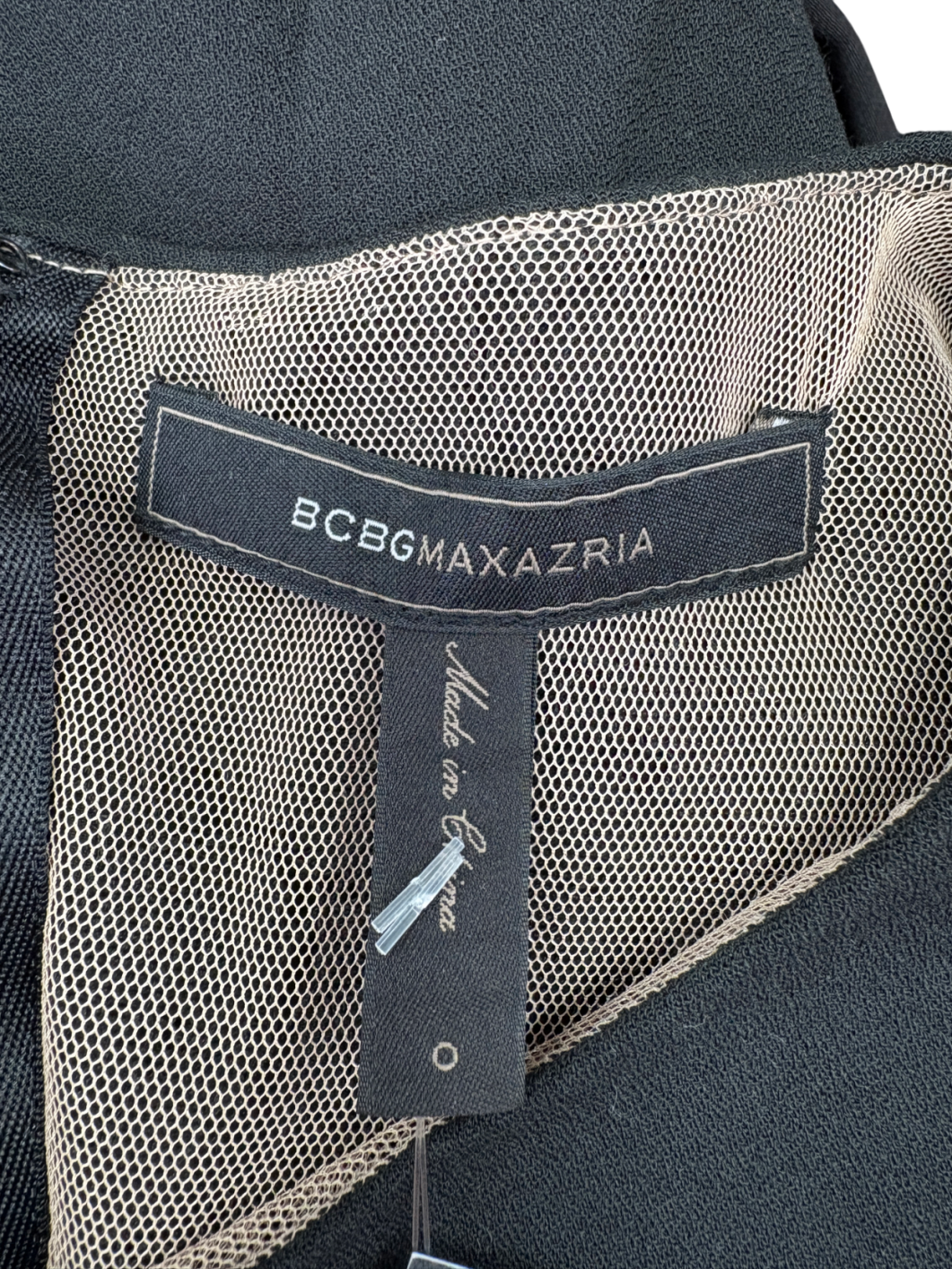 BCBGMAXAZRIA Black Larsen Romper UK XXS-XS