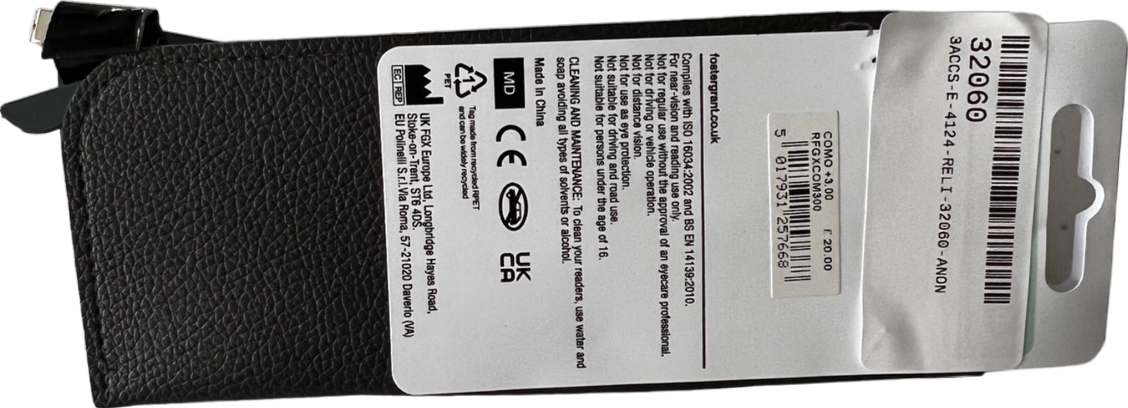 foster grant Como Lenses Reading Glasses Green +3