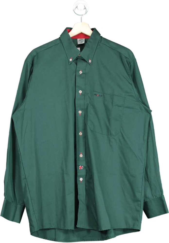 MG Green Long Sleeve Shirt UK L