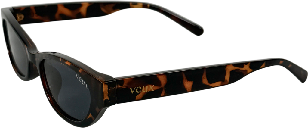 Veux Brown Tortoise Sheep Sunglasses One Size