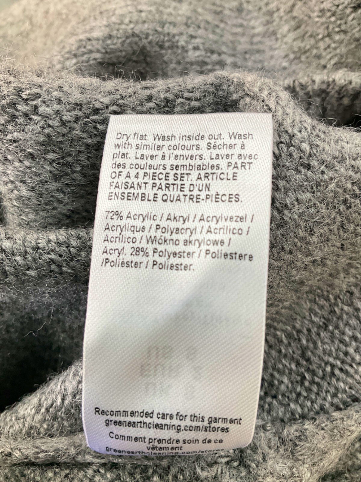 River Island Grey Marl Relaxed Jumper UK S