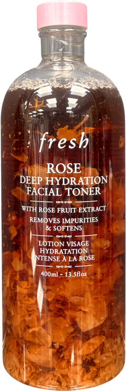 fresh Rose Deep Hydration Facial Toner 400ml