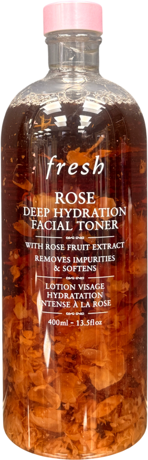 fresh Rose Deep Hydration Facial Toner 400ml