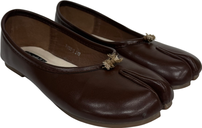 Poppy Feeling Brown Happy Feeling Flats UK 5 EU 38 👠