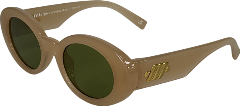 Le Specs Nude Mermaiden Oatmeal Sunglasses