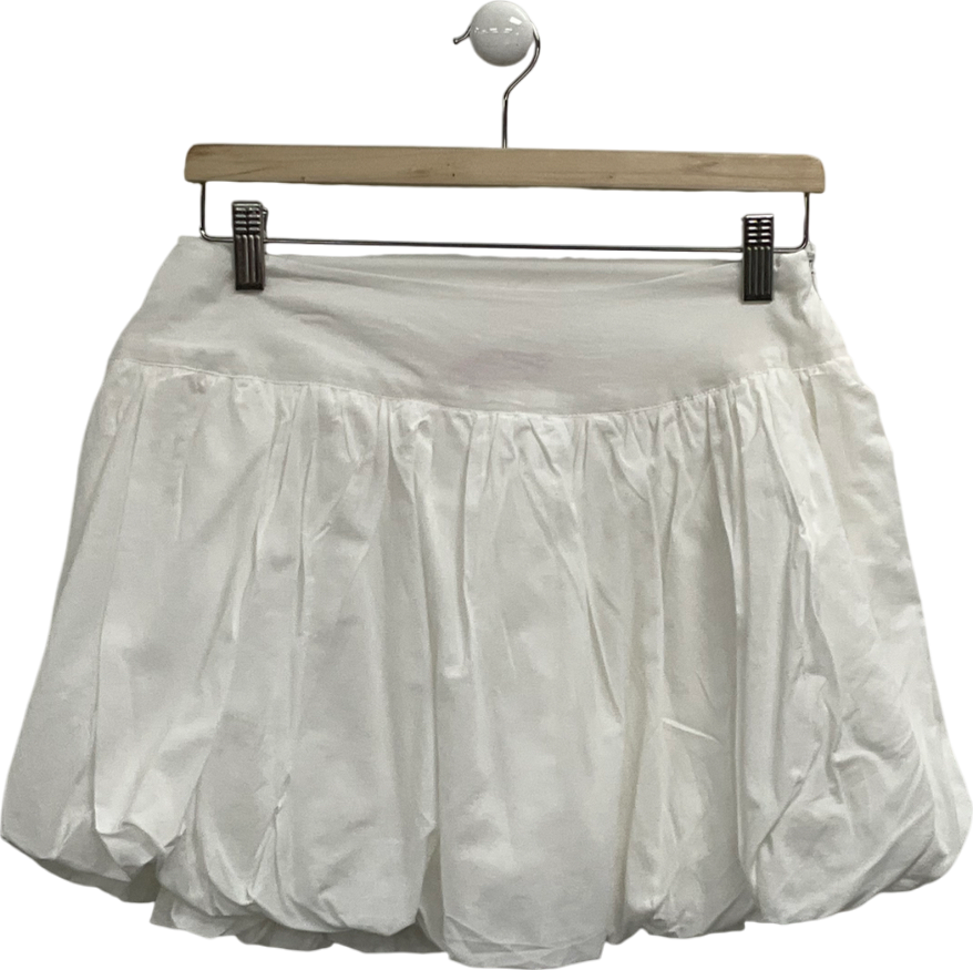 hiccup White Balloon Skirt UK 10