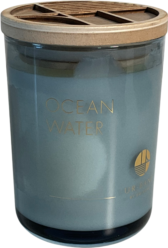 ur.bane Blue Ocean Water Candle One Size