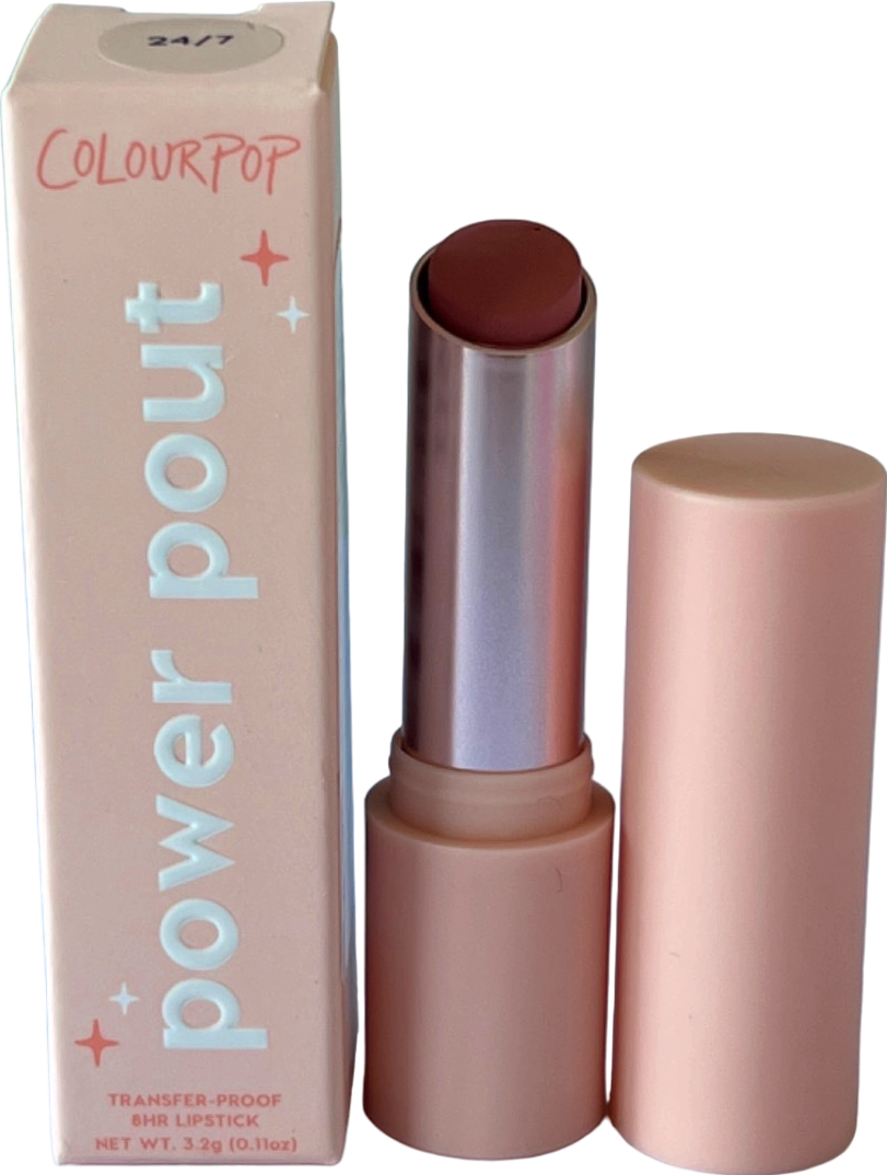 ColourPop Power Pout Transfer-Proof 8hr Lipstick 24/7 3.2g