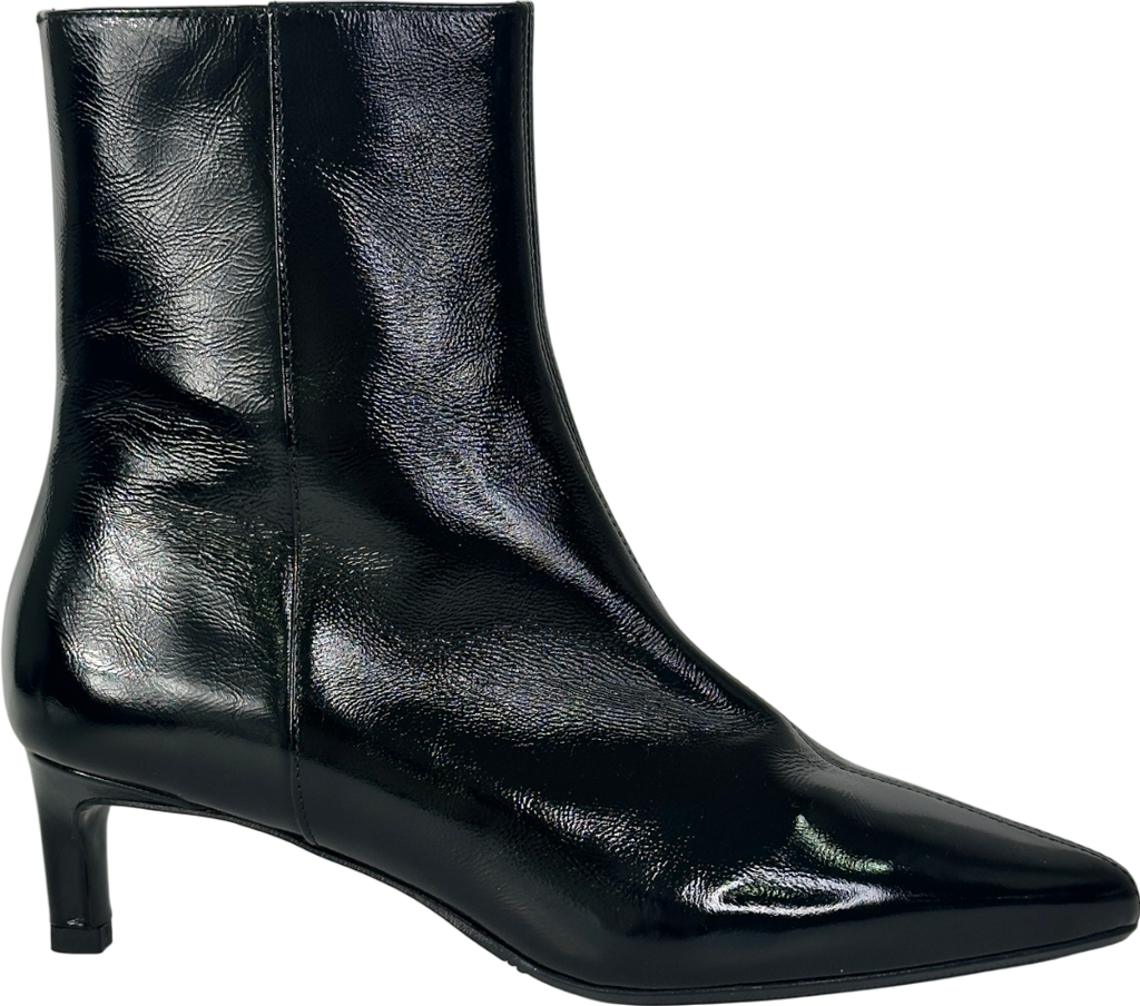 Sezane Black Garance Ankle Boots UK 7 EU 40 👠