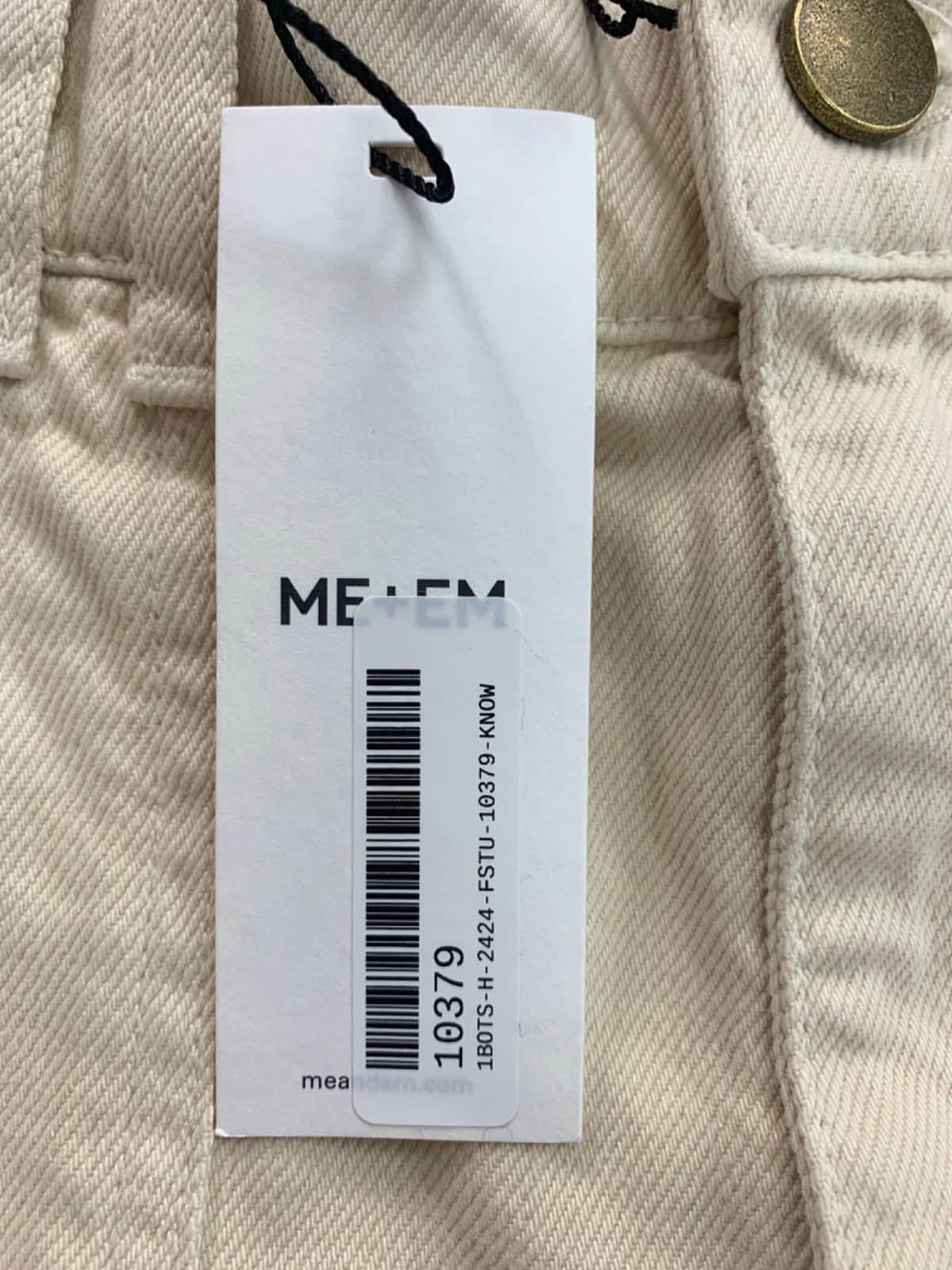 ME+EM Ecru Baggy Cargo Denim TrouserW 27