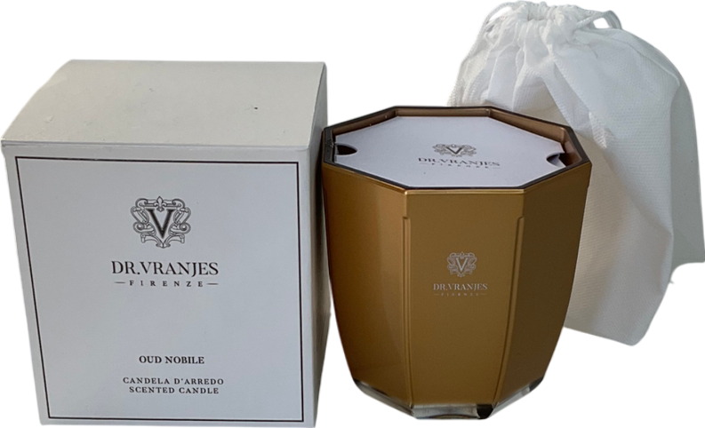 Dr. Vranjes White Gold Oud Nobile Candle 500g