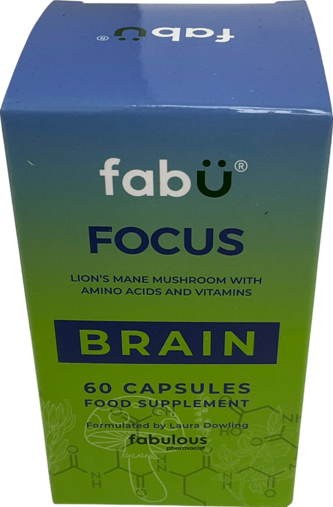 FabU Focus Brain Capsules 60 Capsules