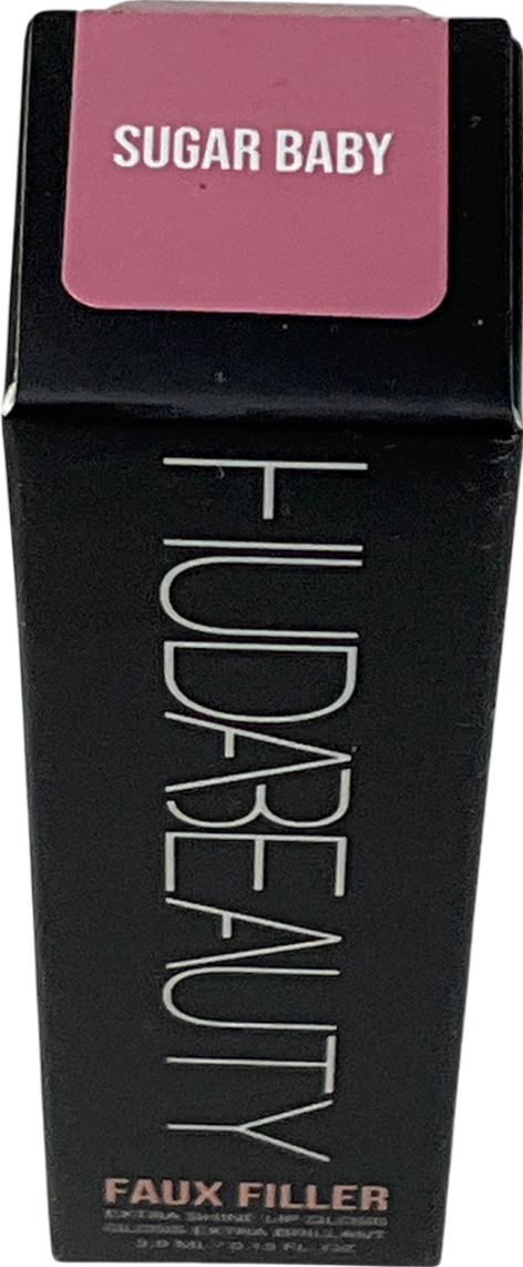 Huda Beauty Faux Filler Extra Shine Lip Gloss Sugar Baby 3.9ml