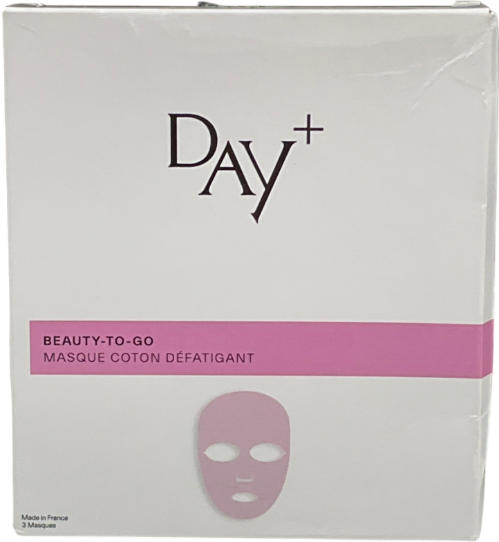 day+ Beauty To Go - Moisturizing Cotton Mask X 3 Moisturizing Cotton Mask X 3 X3