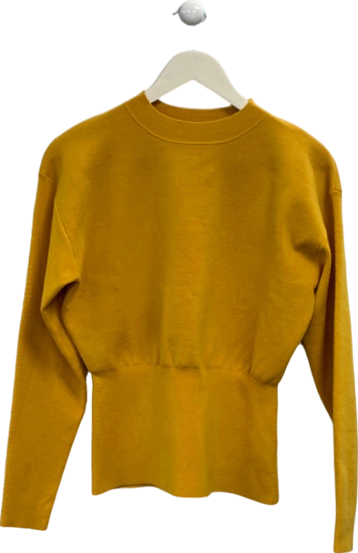 3.1 Phillip Lim Yellow Ribbed Knit Sweater Size S