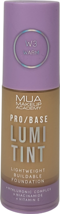 MUA Makeup academy Mua Pro/base Lumi Tint Foundation W3 Warm 30ml