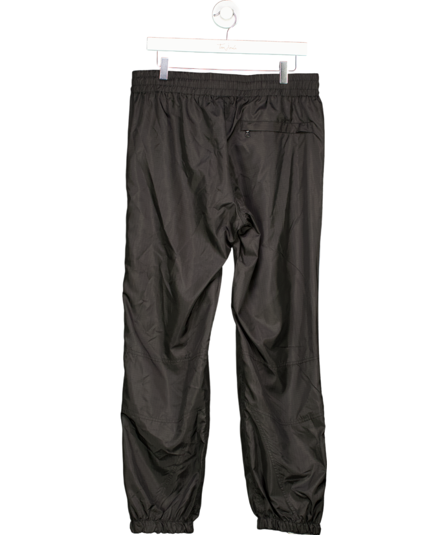 DKNY Black Tech Shell Joggers UK M