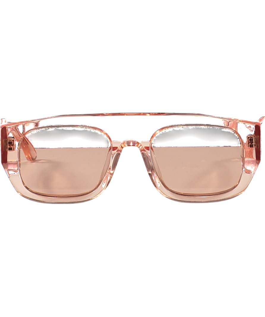 Thierry Lasry Pink Monarchy Translucent Sunglasses With Original Hard Case One Size
