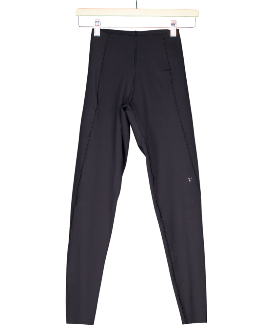t/ala Black Effortless Seamless Leggings UK XS