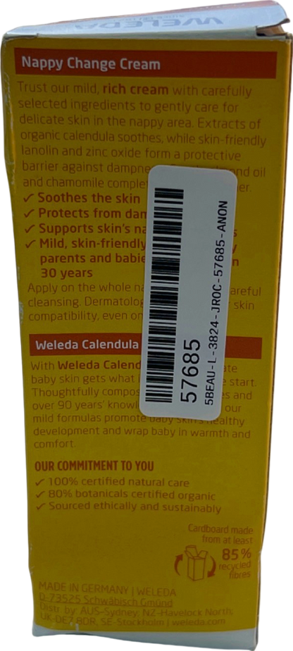 Weleda Baby Nappy Change Cream Delicate Skin 75ml