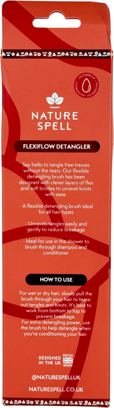 NATURE SPELL Flexiflow Detangler Brush One size