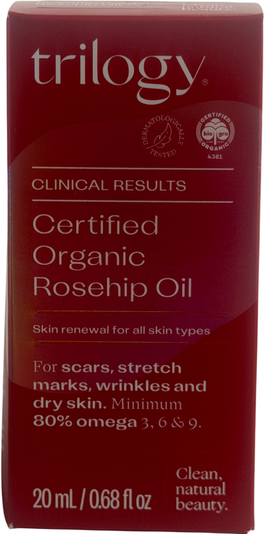 Trilogy Certified Organic Rosehip Oil 20ml