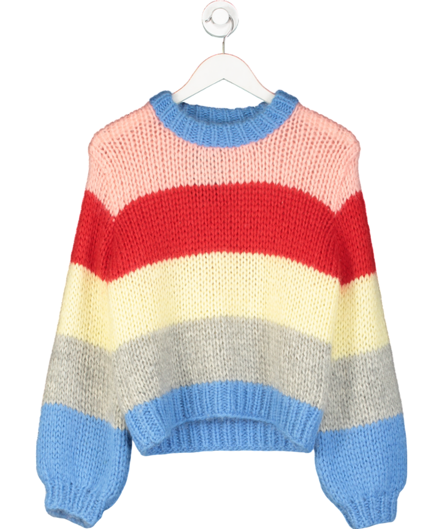 Ganni Multicoloured The Julliard Mohair Jumper UK S