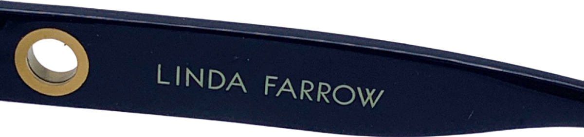 Linda Farrow Black Moe Sunglasses