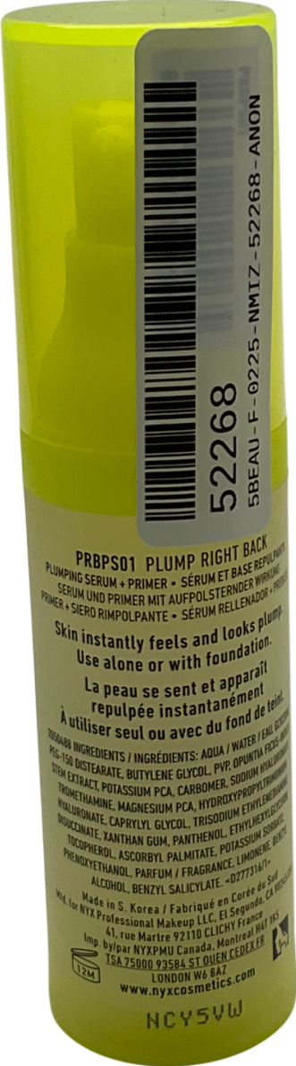 NYX Plump Right Back 30ml