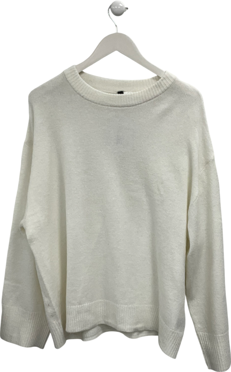 H&M Cream Crew Neck Jumper UK XL