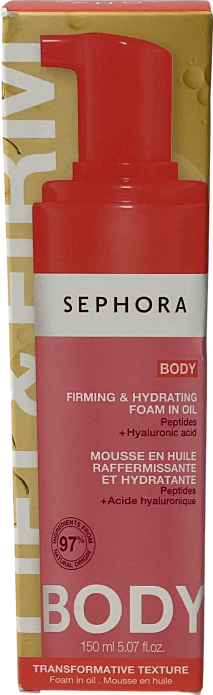 sephora Lift & Firm Hydrating Body Oil Foam 150ml