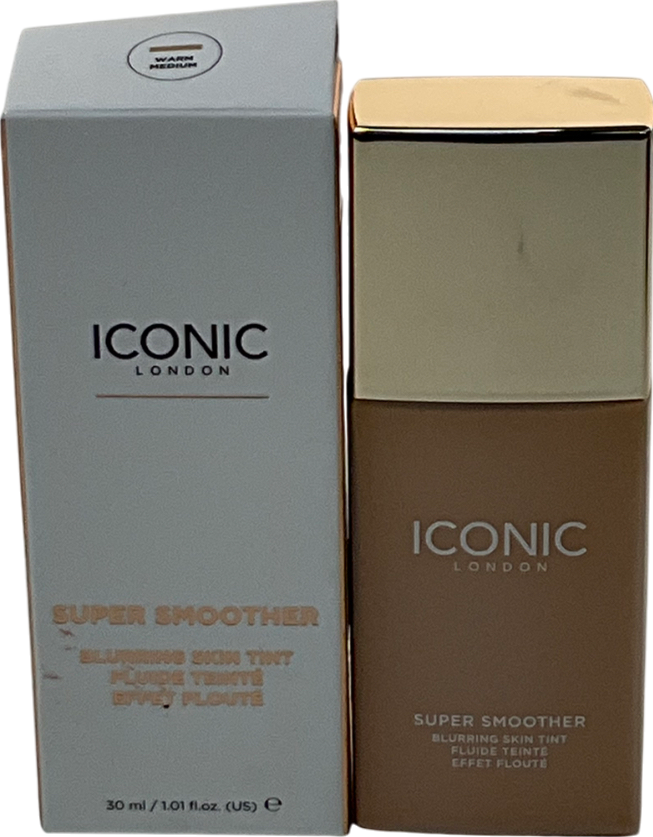 ICONIC LONDON Super Smoother Blurring Skin Tint Warm 30ml