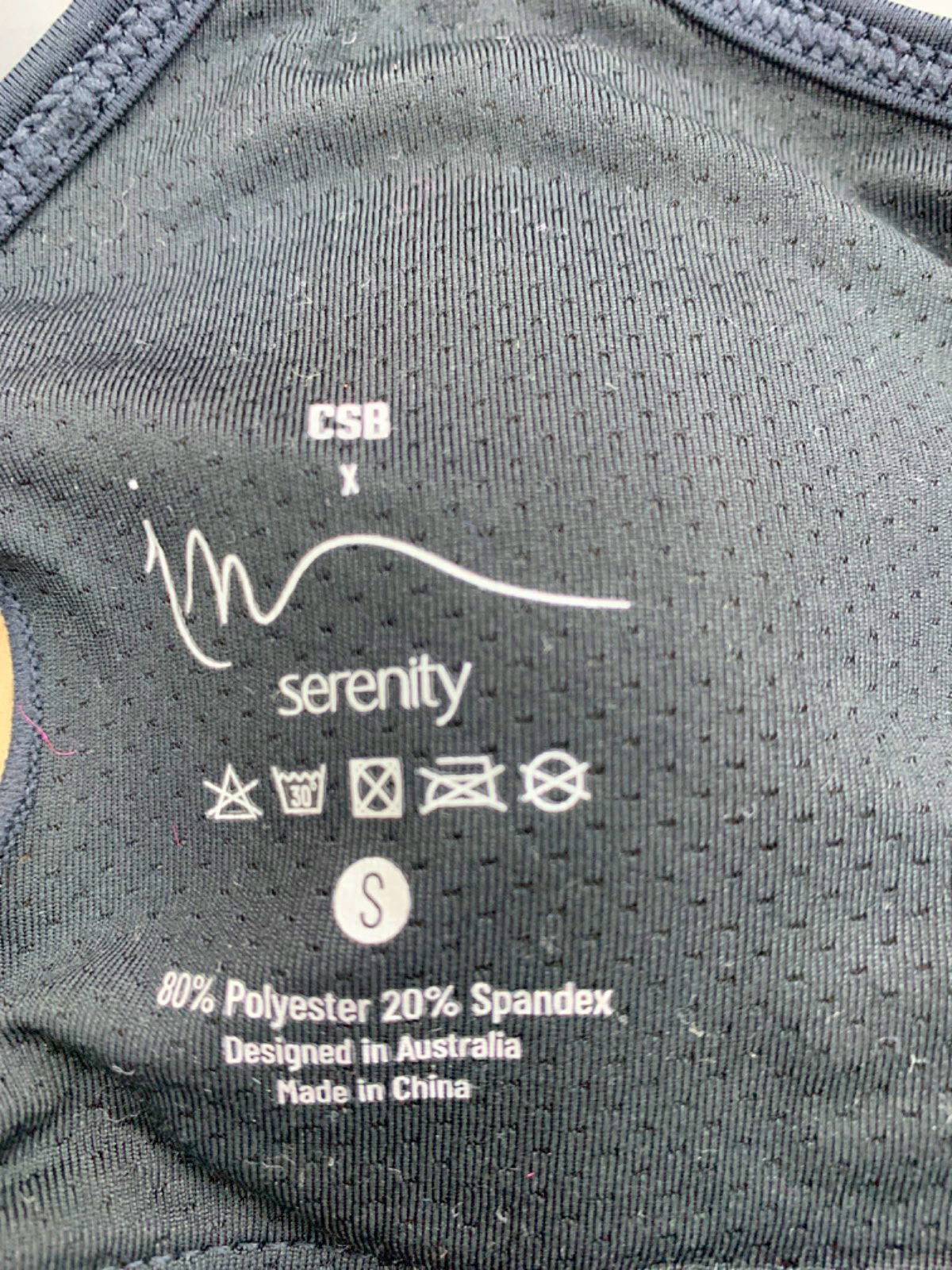 CSB Black Serenity Halter Top UK S