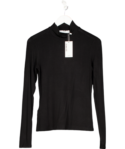 MANGO Black Turtleneck Long Sleeved T-shirt UK M