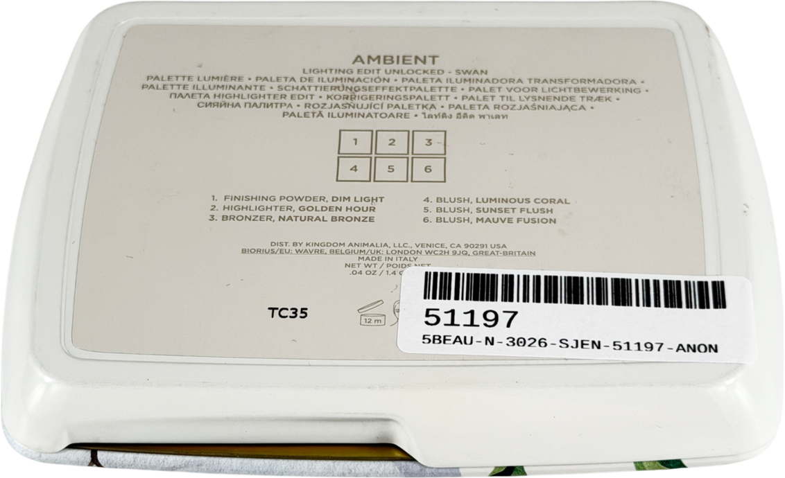 Hourglass Ambient Lighting Edit Unlocked Swan Lighting Edit 1.4g x6