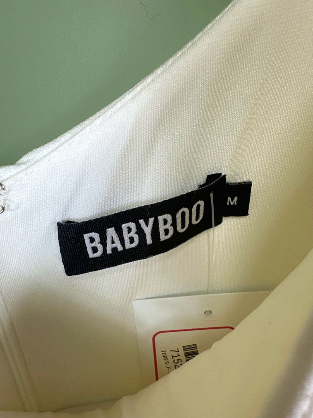 Baby Boo White Maxi Dress UK M